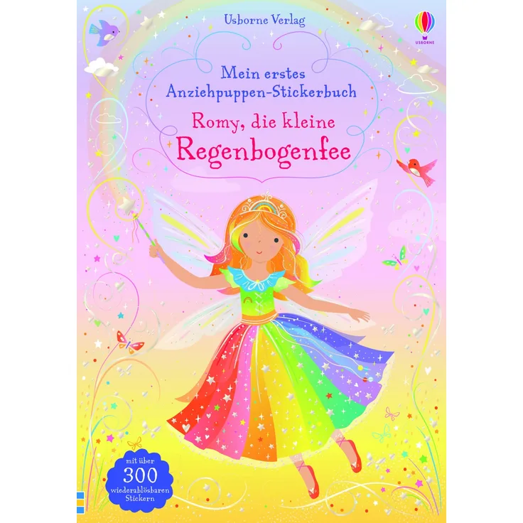Fiona Watt, Mein erstes Anziehpuppen-Stickerbuch: Romy, die kleine Regenbogenfee