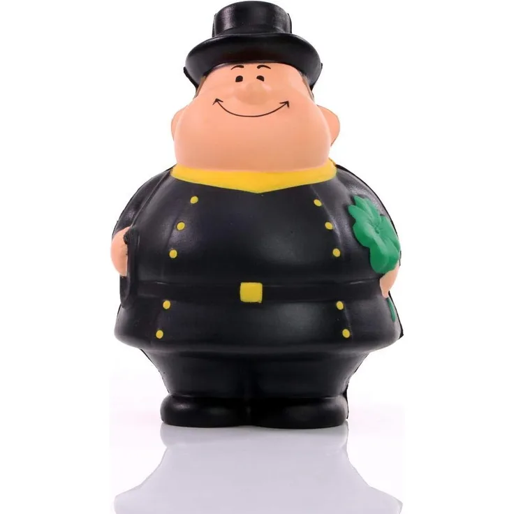 SQUEEZIES® Herr Bert® Schornsteinfeger Bert - Knautschfigur zum Stressabbau - Stressball Anti-Stress Beschäftigung Stressbewältigung - Geschenk Arbeit Kollegen Mitarbeiter Kunden Freunde