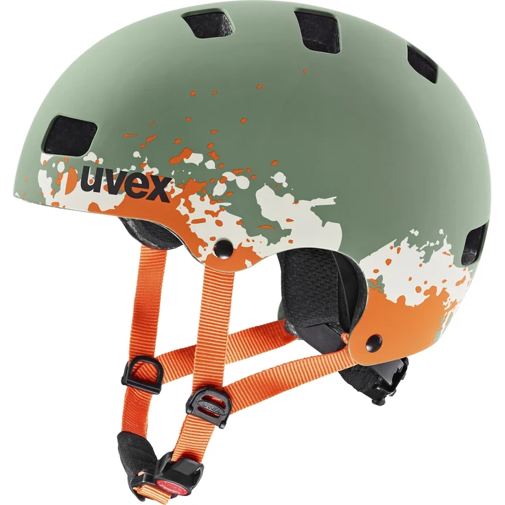 Uvex kid 3 cc moss green-sand matt 51-55 cm – Bild 1