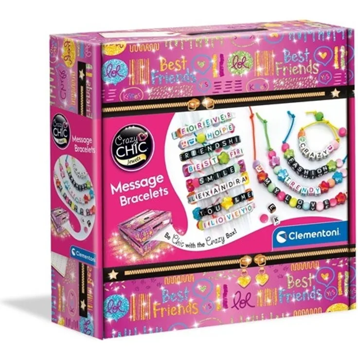 Clementoni Crazy Chic Message Bracelets (englisch)