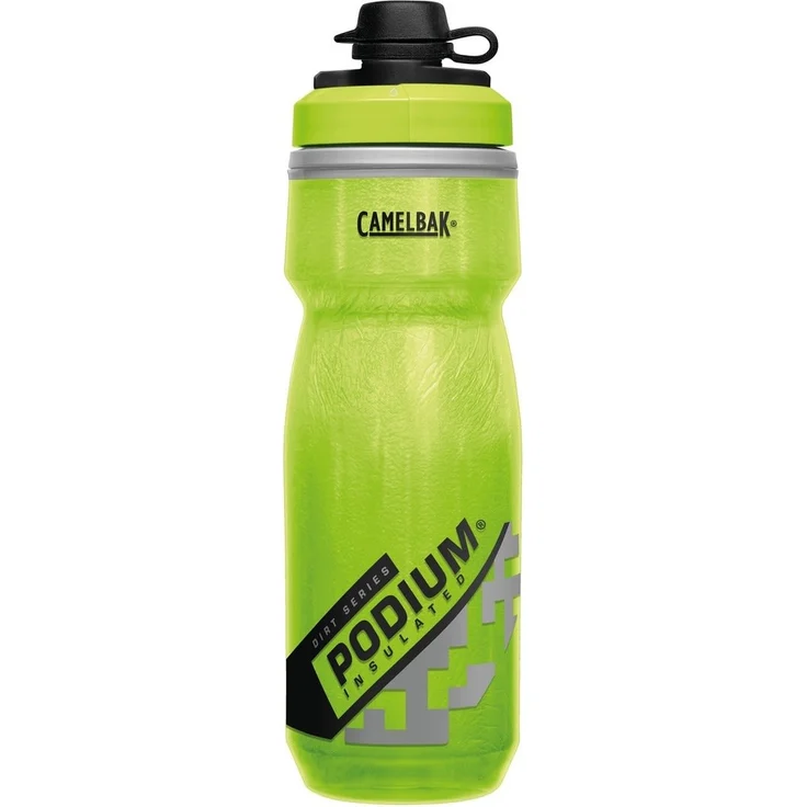 Camelbak Podium Chill Dirt Series 620ml Lime, Größe 620 ml - Becher & Trinkflaschen, Farbe Grün – Bild 1
