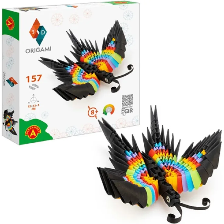 Bastelset Origami 3D Schmetterling