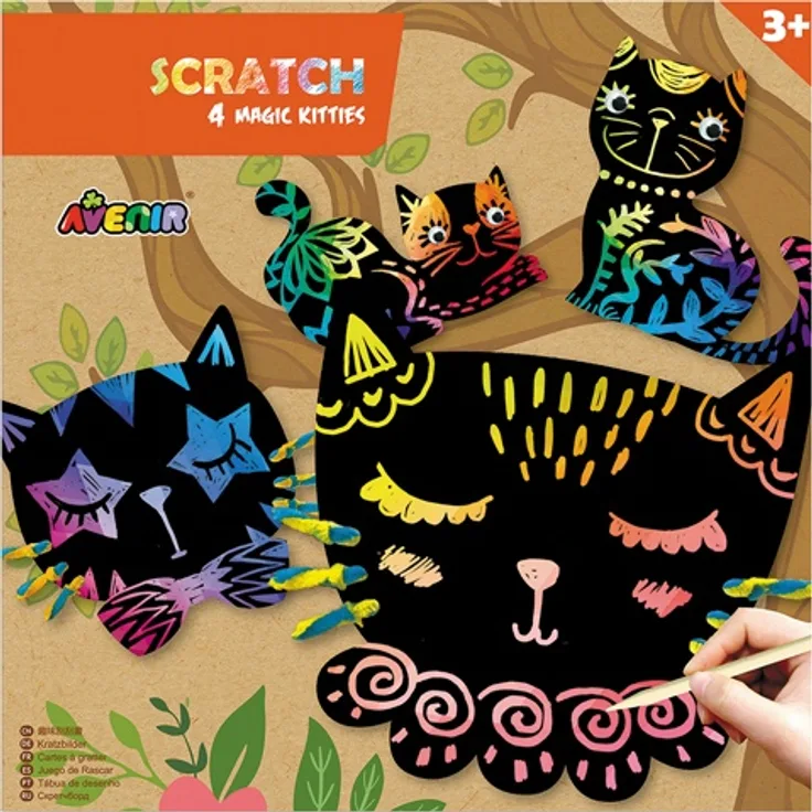 Avenir Scratch Magic Kitties