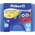 Wachsmalstifte 655/10 mit Schiebehülse