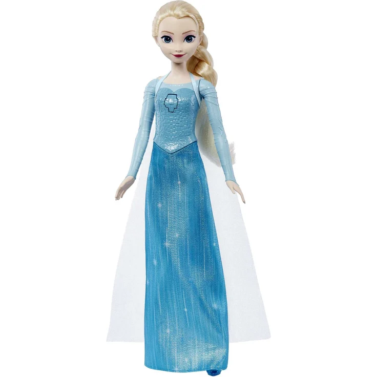 Disney Frozen - ELSA Im Morgengrauen werde ich auftauchen, Puppe mit besonderem Aussehen, singen Im Morgengrauen werde ich aufstehen aus dem Film, Spielzeug für Kinder 3+ Jahre alt, HMG33 – Bild 1