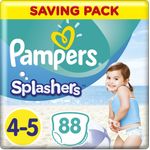 Pampers Splashers Einweg-Schwimmhose - Größe 4/5 9-15kg - Fall von 8 Packungen von 11