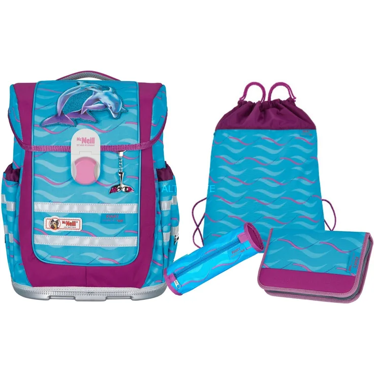 McNeill Schulranzen-Set Ergo Complete, 4-tlg. Finny