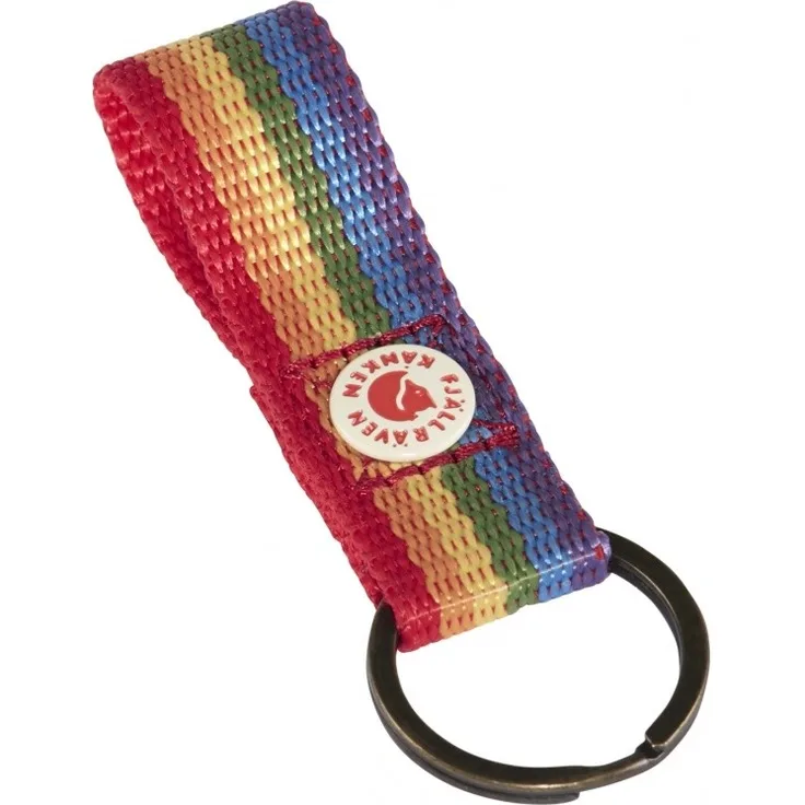 Fjällräven 'Kanken Rainbow Key Ring', 9,5 x 2 cm