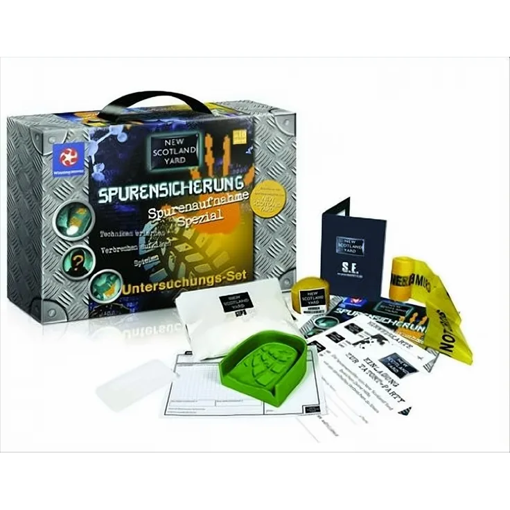 80428 Winning Moves New Scotland Yard Spurensicherung - Spurenaufnahme