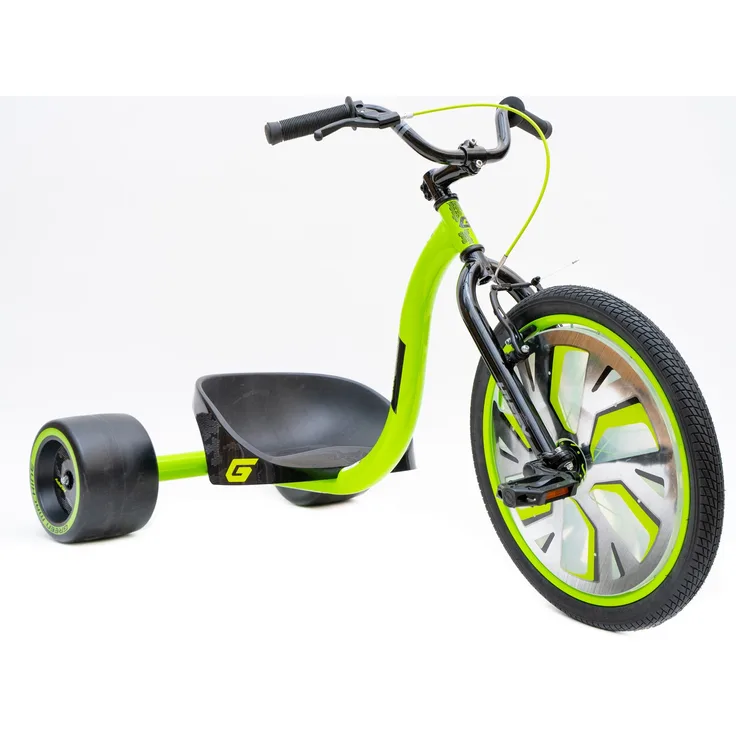 Huffy Drifttrike Green Machine Slider 20 Zoll Action-Kart Grün für Kinder ab 8 Jahren