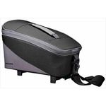racktime Gepäckträgertasche 8 Liter TALIS schwarz grau mit Snapit 1. 0 System Fahrradtasche