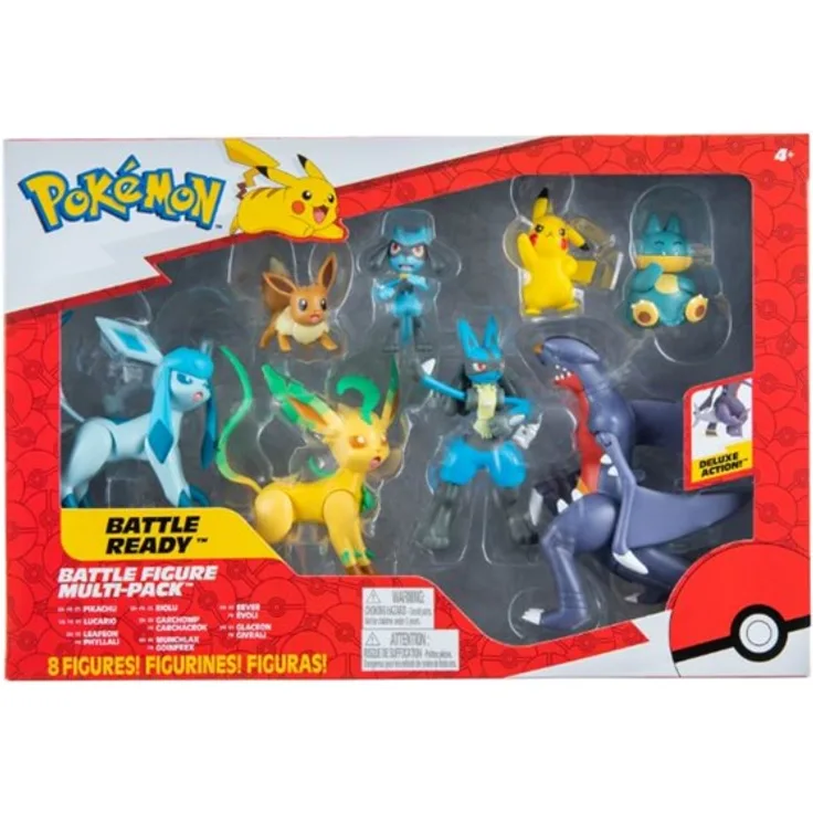 Pokemon Battle Figure 8 Pack -