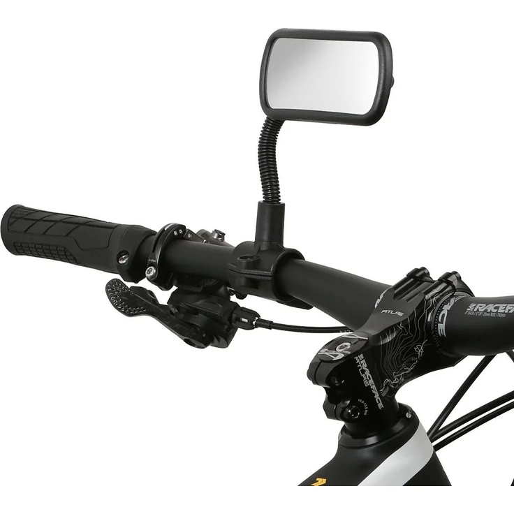 Wicked Chili Rückspiegel für Fahrrad / E-Bike / Roller / Mofa / Rollstuhl / Rollator / Kinderwagen / Golf Cart mit Schwanenhals (Spiegel Größe: 102 x 44 mm, Rohrmontage, Made in Germany) – Bild 4
