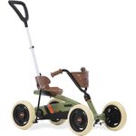 BERG 'Buzzy Retro 2-in-1' Gokart, ab 2 Jahren, inkl. Schubstange, max. belastbar bis 30 kg, grün