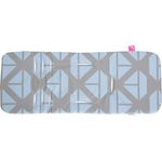 Auflage für Kinderwagen, Tragetasche und Buggy, Anti-Stoß mit Memory Foam mit Sommer- und Winterseite (Schiffe blau)