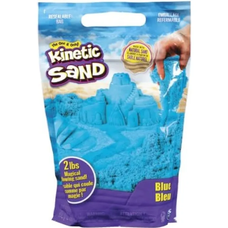 Spin Master Kinetic Sand Colour Bag Blau 907 Gramm