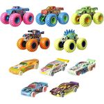 Hot Wheels Monster Truck Glow In The Dark Car Bundle