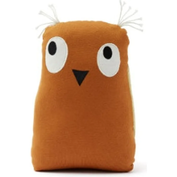 Kids Concept® Plüschtier Eule Edvin, braun