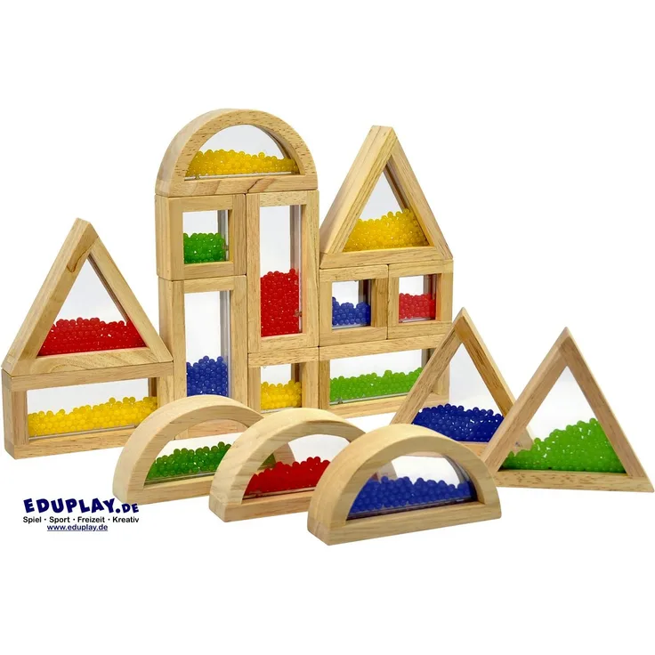 Eduplay Blocks Mit Perlen 16 Teile