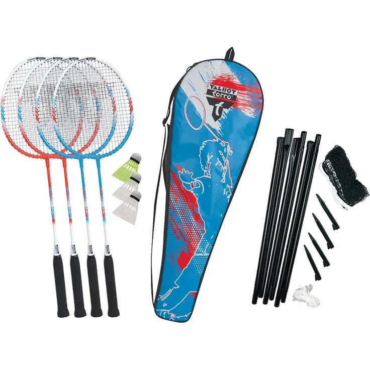 Premium Badminton-Set 4-Fighter