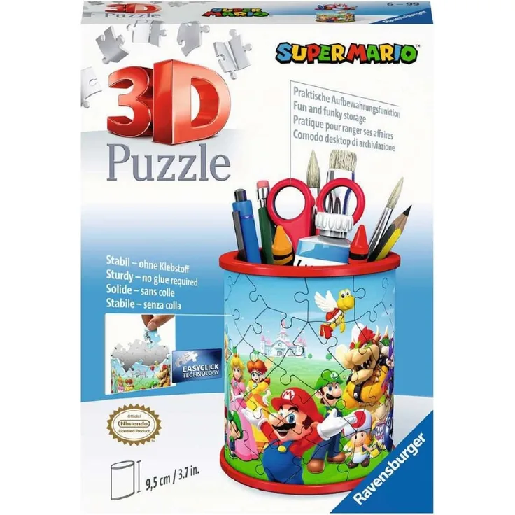 Ravensburger 3D Puzzle Utensilo Super Mario