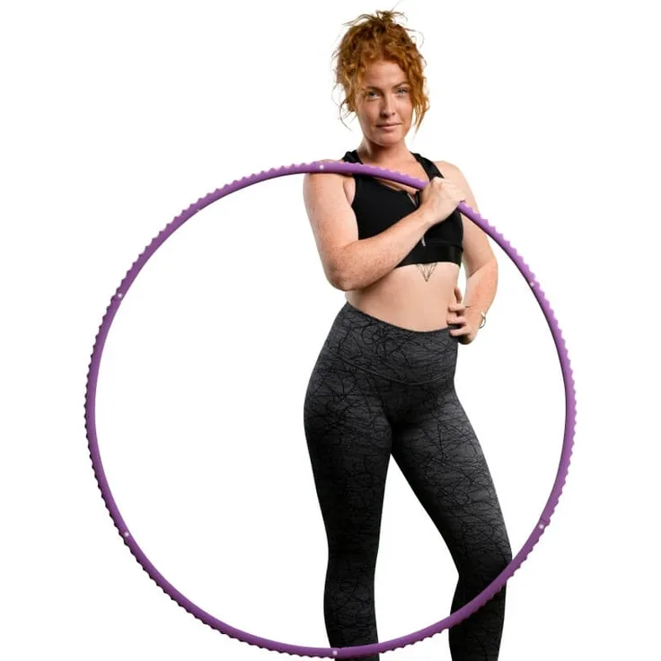 Hoopomania Profi Hoop, Hula Hoop aus Metall und Schaumstoff, 1. 1 kg