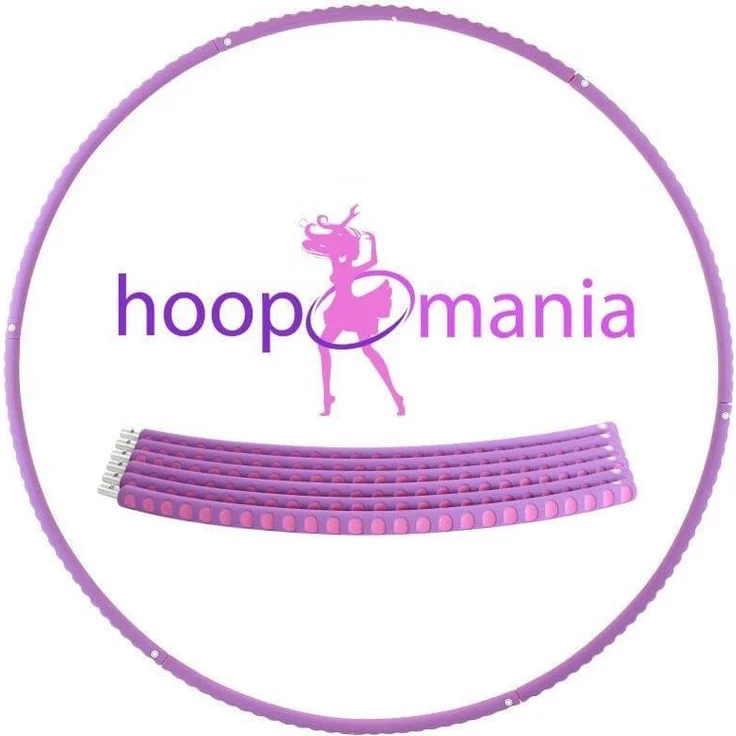 Hoopomania Profi Hoop, Hula Hoop aus Metall und Schaumstoff, 1. 1 kg – Bild 8