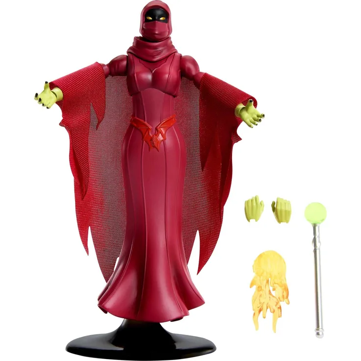 Masters of the Universe HLB44 - MOTU Masterverse Actionfigur Shadow Weaver, Deluxe-Sammelfigur einer bösen Zauberin mit Zubehörteilen, bewegliches MOTU Spielzeug