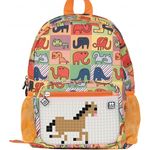 Rucksack Tiere Mit Silikonplatte 10 Liter Orange