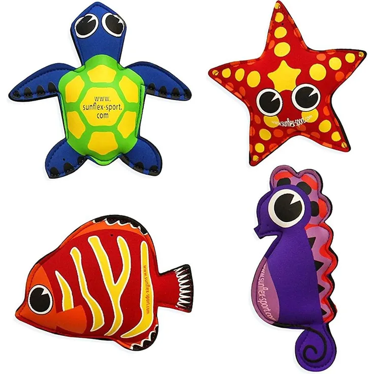 Sunflex Plash Puppies Wasserspieltier 4er Set II
