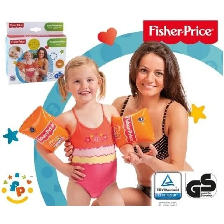 Happy People 16206 - Fisher Price, Schwimmhilfen, 1-6 Jahre