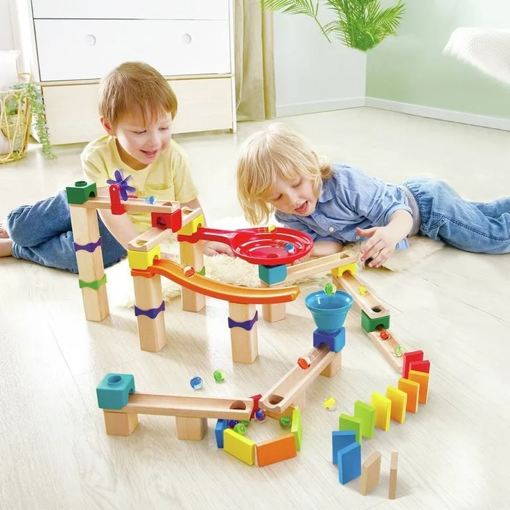 Hape Rasante Murmelbahn mit Domino – Bild 2