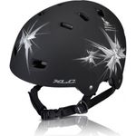 XLC Helm Urban BH-C22 Unisize 53-59 cm mattschwarz Spikes