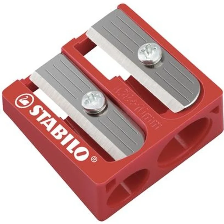 Dreikant-Buntstift - STABILO Trio dick - 18er Pack - mit 18 verschiedenen Farben und Spitzer – Bild 3