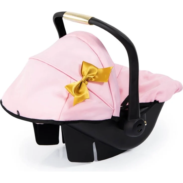 Bayer Design 67990AA Puppen-Autositz EasyGo, Puppenzubehör, passend zu Vario-Puppenwagen, mit Abdeckung, rosa, Gold mit Schleife - Preisvergleich – Bild 9