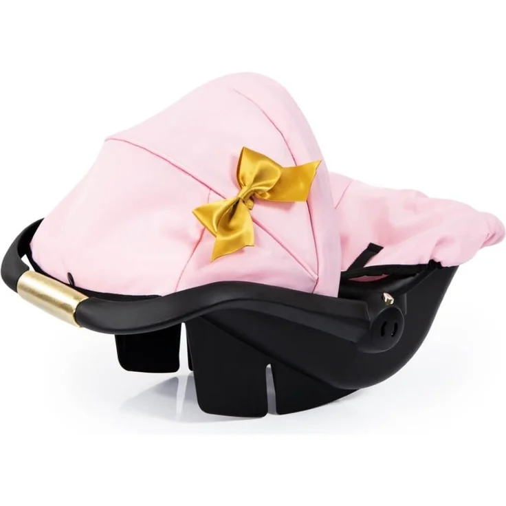 Bayer Design 67990AA Puppen-Autositz EasyGo, Puppenzubehör, passend zu Vario-Puppenwagen, mit Abdeckung, rosa, Gold mit Schleife - Preisvergleich – Bild 15