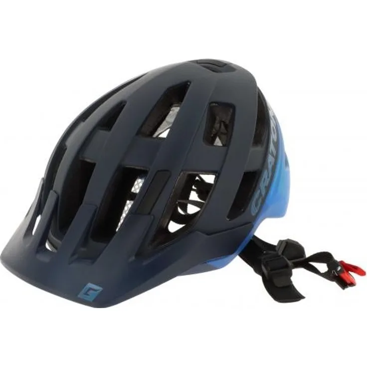 Fahrradhelm Cratoni AllRace (MTB) Gr. S/M (52-57cm) blau matt