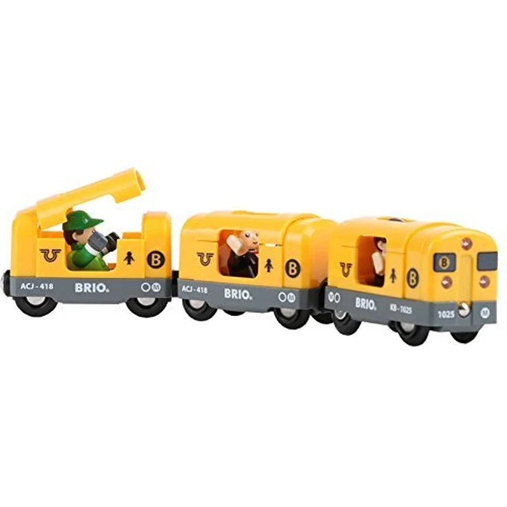 BRIO 'Straßen und Schienen Deluxe', ab 3 Jahren, 87 Teile, Licht- & Soundeffekte – Bild 6