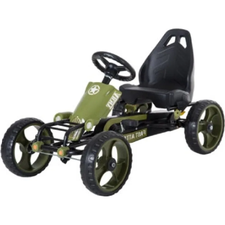 HOMCOM Kinder Go Kart mit Handbremse - Preisvergleich