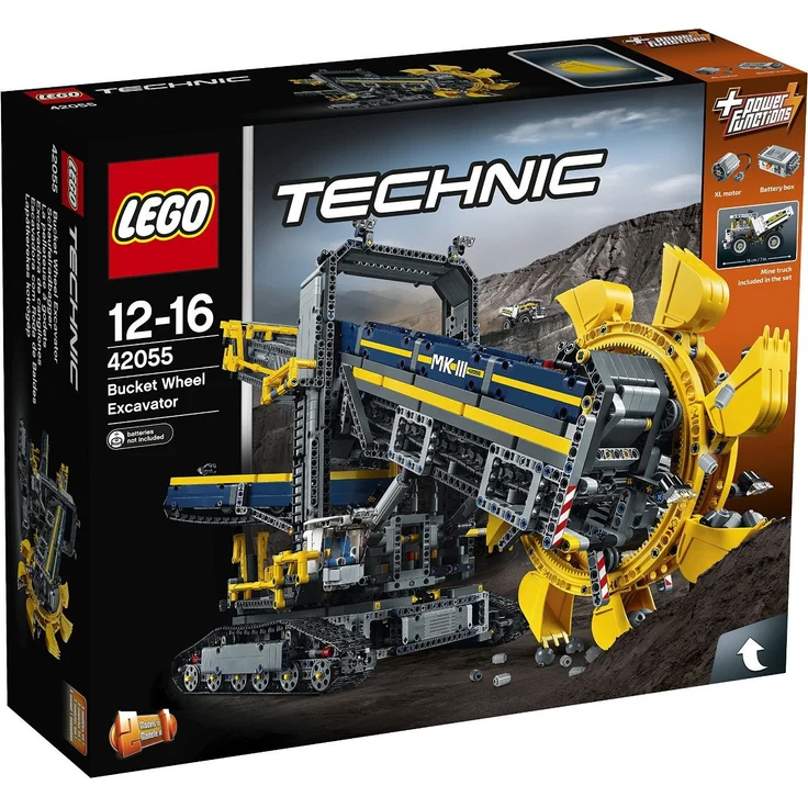 LEGO Technic 42055 - Schaufelradbagger, Bauspielzeug - Preisvergleich – Bild 1