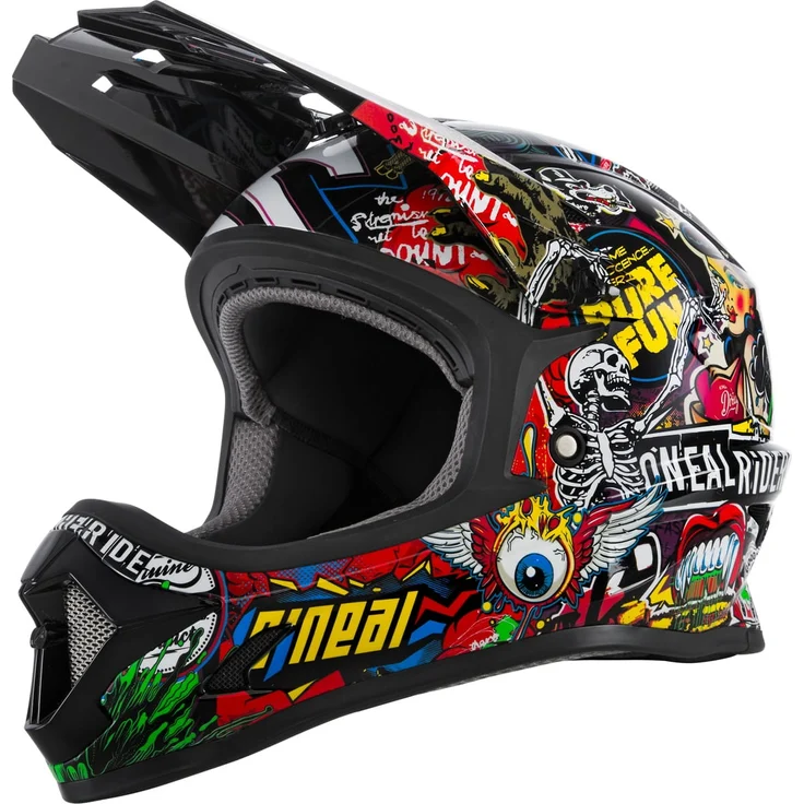 Oneal Sonus Youth Crank - Kids Fullface Helm - Multicolor 48 - 50 cm – Bild 1