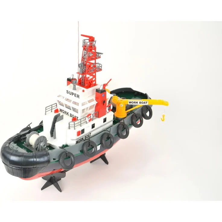 RC Boot Hafenschlepper, detailgetreu, mit Wasserspritzfunktion von Heng Long - 2,4Ghz – Bild 6