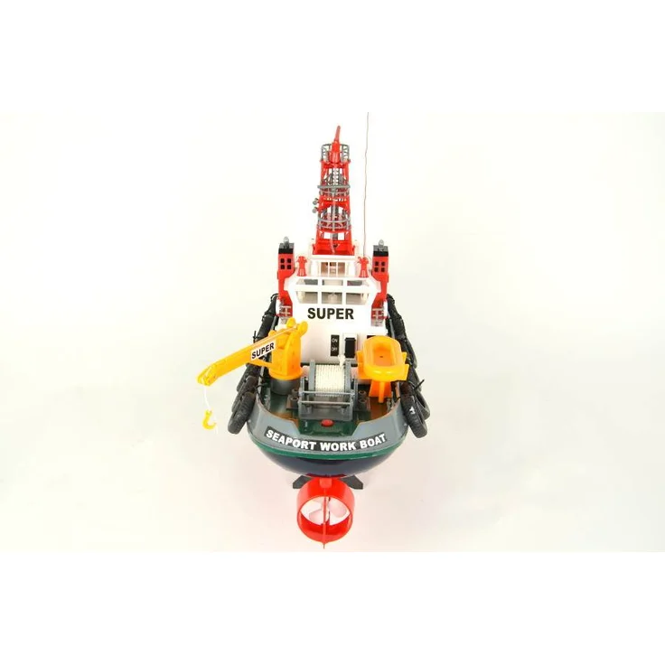 RC Boot Hafenschlepper, detailgetreu, mit Wasserspritzfunktion von Heng Long - 2,4Ghz – Bild 5