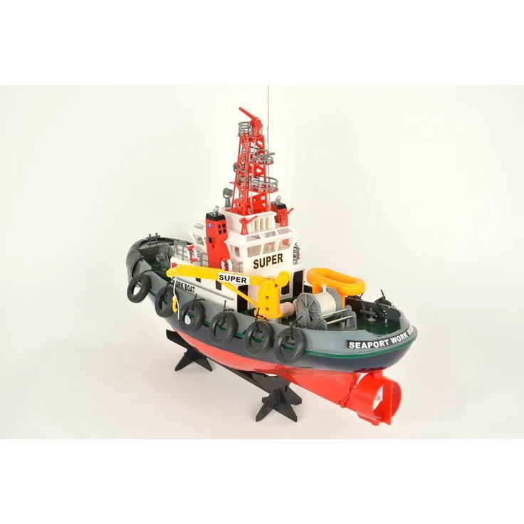 RC Boot Hafenschlepper, detailgetreu, mit Wasserspritzfunktion von Heng Long - 2,4Ghz – Bild 3