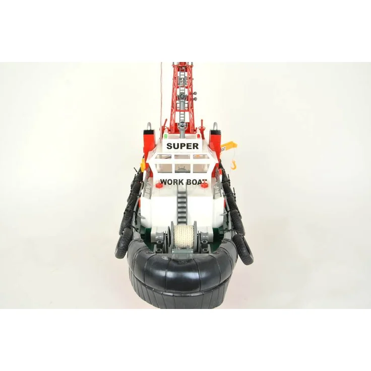 RC Boot Hafenschlepper, detailgetreu, mit Wasserspritzfunktion von Heng Long - 2,4Ghz – Bild 4