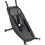 Croozer Babysitz mit Climatex® Material black, geeignet für Ein- und Zweisitzer (Vaaya / Kid Keeke / Kid / Kid Plus ab 2014)