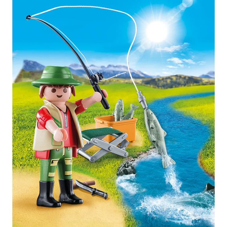 Playmobil Special Plus 70063 'Angler', 17 Teile, ab 4 Jahren – Bild 4