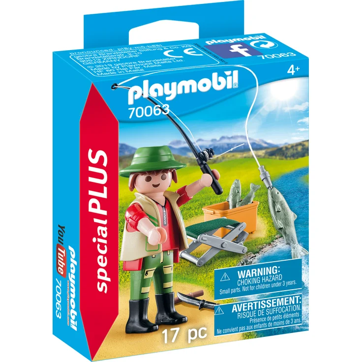 Playmobil Special Plus 70063 'Angler', 17 Teile, ab 4 Jahren – Bild 1