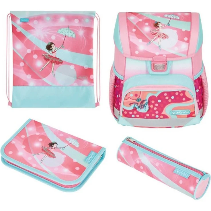 Herlitz Schulranzenset Loop Plus Ballet Love – Bild 1