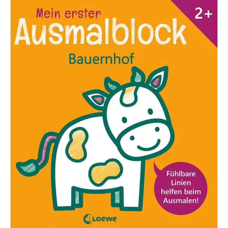 Mein erster Ausmalblock - Bauernhof